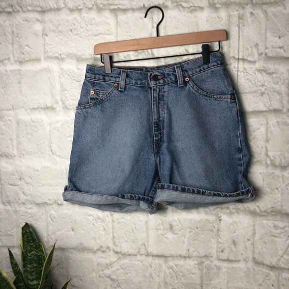 Levi's Pants - Vtg Levi’s 950 white tab denim jean shorts size 9